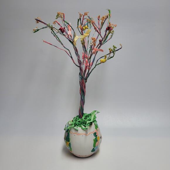 EASTER Tree Bunny Towne 18 Inches Easter Eggs Bunnies Spring - Picture 3 of 10